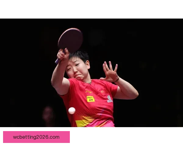 孙颖莎强势横扫对手打到温特闭眼崩溃三进决赛冲击三连冠侯英超盛赞无以复加